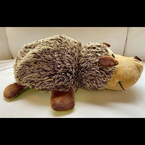Flip-a-Zoo Tito Turtle & Hanna Hedgehog 2 in 1 Stuffed Animal Plush 18”. - Picture 7 of 14